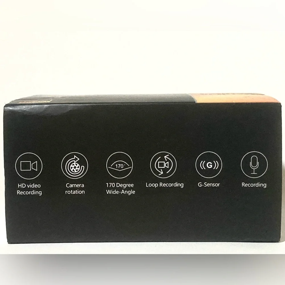 Dual Lens Vehicle Blackbox DVR Auto Dash Cam Full HD